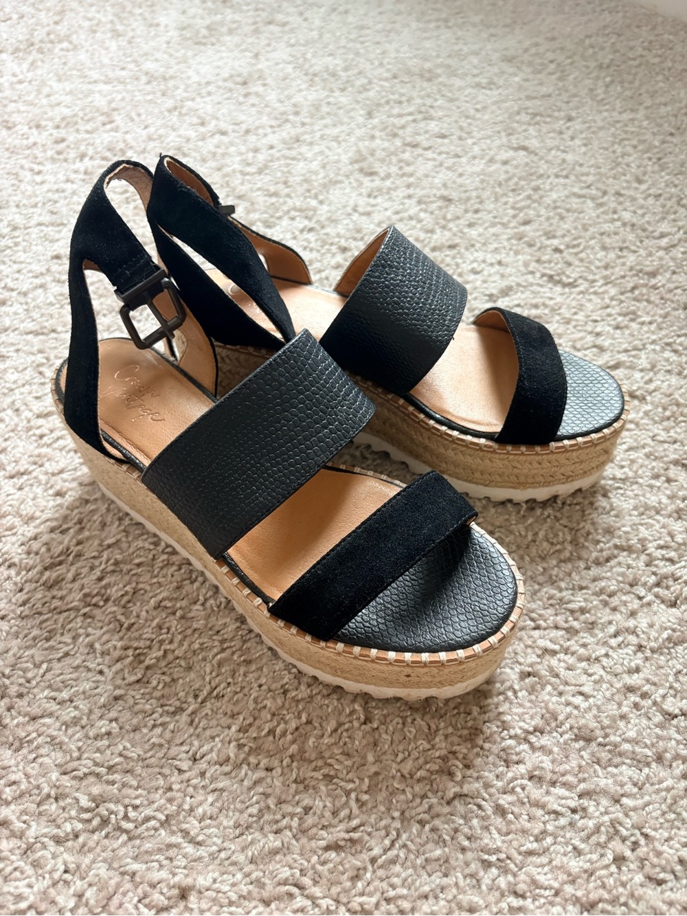 Crown Vintage Daylen Espadrille Wedge Sandal